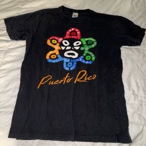 Caribbean Tropic Puerto Rico Taino Tee Boys Girls 16